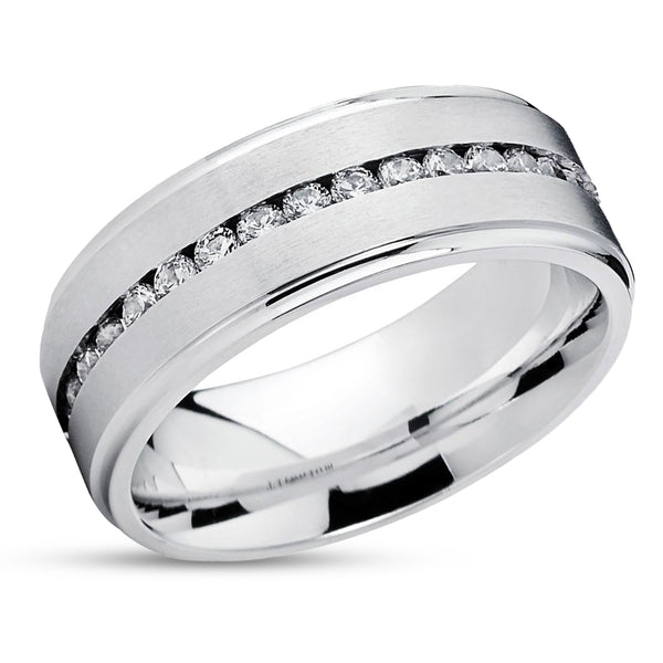 Titanium Wedding Bands | Titanium Wedding Rings | Black Titanium Ring ...